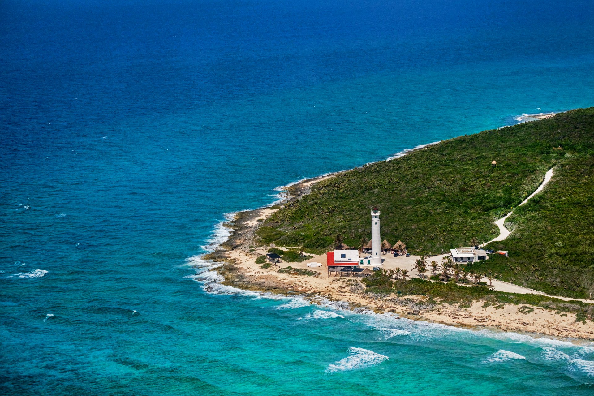 Cozumel by plane