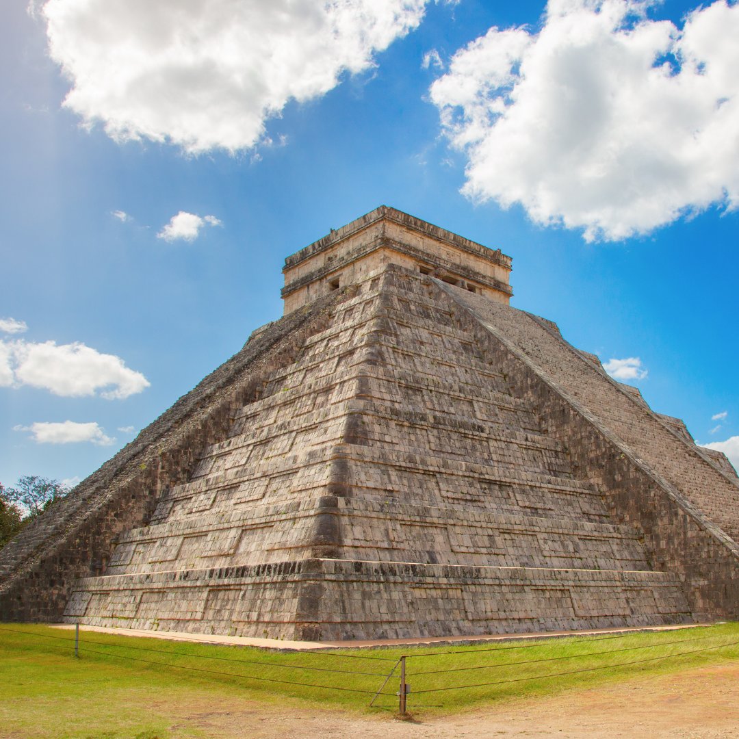 Chichen Itza by plane