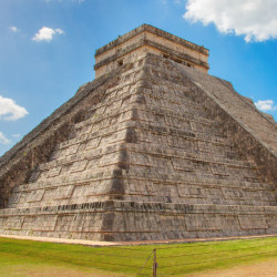 Chichen Itza by plane